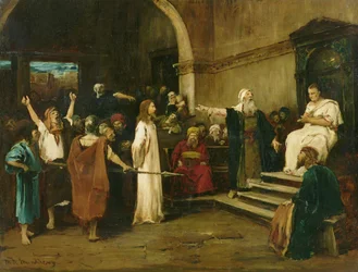 Christ Before Pilate (study)